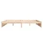 Solid wood bed frame 180x200 cm by , Beds and slatted bases - Ref: Foro24-814964, Price: 139,91 €, Discount: %