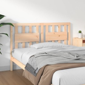 Bettkopfteil aus massivem Kiefernholz, 145,5 x 4 x 100 cm von , Kopf- und Fußteile - Ref: Foro24-818570, Preis: 54,29 €, Raba...