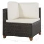 Garden furniture set with cushions 4 pieces brown synthetic rattan by vidaXL, Garden sets - Ref: Foro24-44108, Price: 348,46 ...