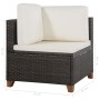 Gartenmöbel-Set mit Kissen, 4-teilig, braunes synthetisches Rattan von vidaXL, Gartensets - Ref: Foro24-44108, Preis: 352,80 ...
