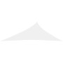 Triangular white Oxford fabric shade sail 3x4x5 m by , Umbrellas - Ref: Foro24-135283, Price: 23,34 €, Discount: %