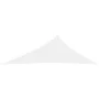 Triangular white Oxford fabric shade sail 3x4x5 m by , Umbrellas - Ref: Foro24-135283, Price: 31,07 €, Discount: %