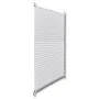 White folding pleated blind 70X125cm by , Blinds and blinds - Ref: Foro24-240598, Price: 24,96 €, Discount: %