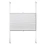 White folding pleated blind 70X125cm by , Blinds and blinds - Ref: Foro24-240598, Price: 24,96 €, Discount: %