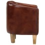 Brown genuine leather armchair by , Armchairs - Ref: Foro24-359638, Price: 274,44 €, Discount: %