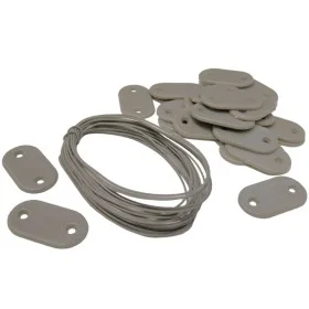 Nature Garden Fence Fixing Set 27 Pieces Gray by Nature, Accessories for gates and fences - Ref: Foro24-419793, Price: 14,58 ...