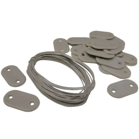 Nature Garden Fence Fixing Set 27 Pieces Gray by Nature, Accessories for gates and fences - Ref: Foro24-419793, Price: 14,58 ...