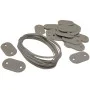 Nature Garden Fence Fixing Set 27 Pieces Gray by Nature, Accessories for gates and fences - Ref: Foro24-419793, Price: 14,58 ...