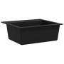 Küchenspüle aus Granit mit schwarzer Schüssel von vidaXL, Sinkt - Ref: Foro24-142954, Preis: 176,27 €, Rabatt: %
