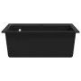 Granite kitchen sink with a black bowl by vidaXL, Sinks - Ref: Foro24-142954, Price: 175,72 €, Discount: %