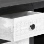 Mueble para TV tallado a mano mango gris blanco 120x30x40 cm de , Muebles TV - Ref: Foro24-282723, Precio: 188,91 €, Descuent...