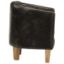 Gray genuine leather armchair by , Armchairs - Ref: Foro24-359641, Price: 286,75 €, Discount: %