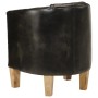 Gray genuine leather armchair by , Armchairs - Ref: Foro24-359641, Price: 286,75 €, Discount: %