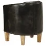 Gray genuine leather armchair by , Armchairs - Ref: Foro24-359641, Price: 281,37 €, Discount: %