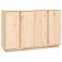 Solid pine wood sideboard 120x35x80 cm by , Sideboards - Ref: Foro24-814494, Price: 181,60 €, Discount: %