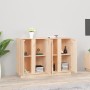 Solid pine wood sideboard 120x35x80 cm by , Sideboards - Ref: Foro24-814494, Price: 181,60 €, Discount: %