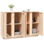 Solid pine wood sideboard 120x35x80 cm by , Sideboards - Ref: Foro24-814494, Price: 181,60 €, Discount: %