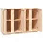Aparador de madera maciza de pino 120x35x80 cm de , Aparadores - Ref: Foro24-814494, Precio: 178,62 €, Descuento: %