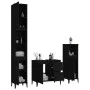 Set de muebles de baño 3 piezas madera contrachapada negro de , Muebles de baño - Ref: Foro24-3185544, Precio: 205,11 €, Desc...