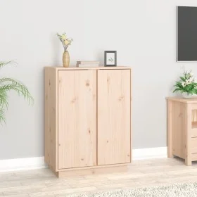 Solid pine wood sideboard 60x35x80 cm by , Sideboards - Ref: Foro24-814489, Price: 76,88 €, Discount: %