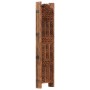 Biombo 5 paneles tallado a mano madera mango marrón 200x165 cm by , Room dividers - Ref: Foro24-285326, Price: 314,47 €, Disc...