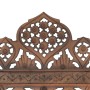 Biombo 5 paneles tallado a mano madera mango marrón 200x165 cm by , Room dividers - Ref: Foro24-285326, Price: 314,47 €, Disc...