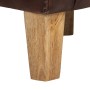 Sessel mit Würfeldesign aus dunkelbraunem Echtleder von , Sessel - Ref: Foro24-359640, Preis: 266,01 €, Rabatt: %