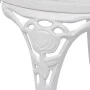 Bistro garden chairs 2 units white cast aluminum by vidaXL, Garden chairs - Ref: Foro24-43176, Price: 144,43 €, Discount: %