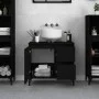 Black plywood bathroom cabinet 65x33x60 cm by , Bathroom furniture - Ref: Foro24-819829, Price: 60,75 €, Discount: %