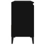 Badezimmerschrank aus schwarzem Sperrholz, 65 x 33 x 60 cm von , Badezimmermöbel - Ref: Foro24-819829, Preis: 62,29 €, Rabatt: %