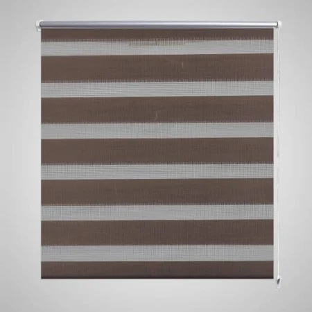 Zebra-Rollo 90 x 150 cm Kaffee von , Jalousien und Jalousien - Ref: Foro24-240209, Preis: 29,35 €, Rabatt: %