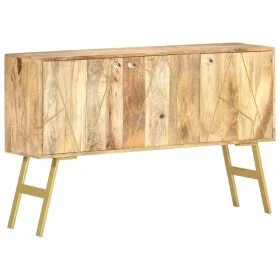 Sideboard aus massivem Mangoholz, 118 x 30 x 75 cm von , Sideboards - Ref: Foro24-285873, Preis: 190,19 €, Rabatt: %