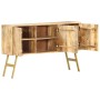 Solid mango wood sideboard 118x30x75 cm by , Sideboards - Ref: Foro24-285873, Price: 206,15 €, Discount: %