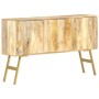 Solid mango wood sideboard 118x30x75 cm by , Sideboards - Ref: Foro24-285873, Price: 206,15 €, Discount: %