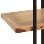 3-tier solid mango wood shelf 160x31x80 cm by , Bookcases and shelves - Ref: Foro24-286604, Price: 220,89 €, Discount: %
