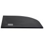 Plato de ducha SMC negro 90x90 cm