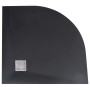 Plato de ducha SMC negro 90x90 cm