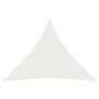Toldo de vela HDPE blanco 160 g/m² 3x3x3 m de , Sombrillas - Ref: Foro24-311252, Precio: 23,15 €, Descuento: %
