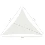 Sail awning HDPE white 160 g/m² 3x3x3 m by , Umbrellas - Ref: Foro24-311252, Price: 19,83 €, Discount: %