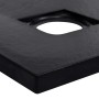 Plato de ducha SMC negro 90x90 cm