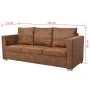 vidaXl 2-Piece Faux Suede Leather Sofa Set by vidaXL, Sofas - Ref: Foro24-274884, Price: 767,03 €, Discount: %