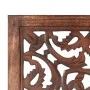 Biombo 3 paneles tallado a mano madera mango marrón 120x165 cm de , Divisores de ambientes - Ref: Foro24-285338, Precio: 196,...
