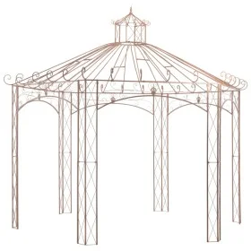 Antique brown garden pergola 4 m iron by , Tents and gazebos - Ref: Foro24-45439, Price: 776,77 €, Discount: %