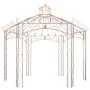 Antike braune Gartenpergola 4 m aus Eisen von , Zelte und Pavillons - Ref: Foro24-45439, Preis: 769,22 €, Rabatt: %