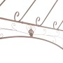 Pérgola de jardín marrón antiguo 4 m hierro de , Carpas y cenadores - Ref: Foro24-45439, Precio: 768,56 €, Descuento: %