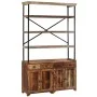 Sideboard with shelves recycled solid wood 120x35x200cm by , Sideboards - Ref: Foro24-244946, Price: 858,97 €, Discount: %