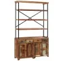 Sideboard with shelves recycled solid wood 120x35x200cm by , Sideboards - Ref: Foro24-244946, Price: 858,97 €, Discount: %