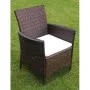 5-piece garden dining set and brown synthetic rattan cushions by vidaXL, Garden sets - Ref: Foro24-43121, Price: 395,56 €, Di...