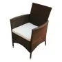 5-piece garden dining set and brown synthetic rattan cushions by vidaXL, Garden sets - Ref: Foro24-43121, Price: 395,56 €, Di...