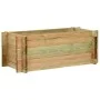 Vegetable planter impregnated pine wood 80 cm by vidaXL, Pots and planters - Ref: Foro24-43348, Price: 47,47 €, Discount: %